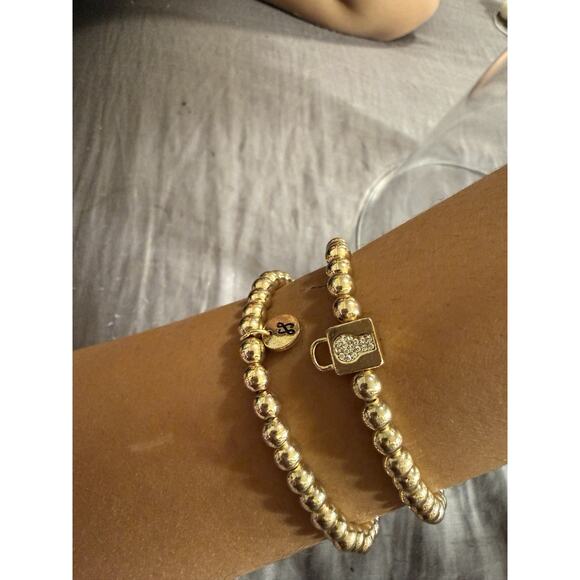 Soul Stacks Bracelet Bar—Icon —Approx 7”—Gold Colored—Stretch - Picture 2 of 16